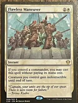 Flawless Maneuver - Commander Masters - MTG Magic - NM - Rare - Image 1