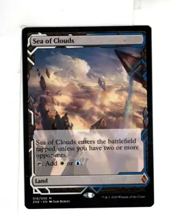 MTG SkeenAB Sea of Clouds EXPEDITION from Zendikar Rising. NM. - Image 1