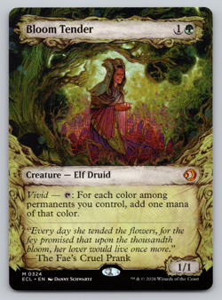 Bloom Tender Showcase - Lorwyn Eclipsed MTG - Image 1