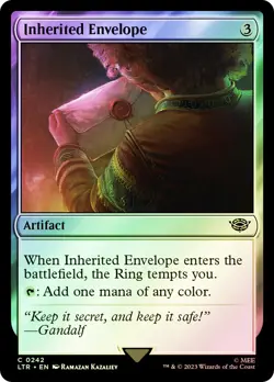 MTG FOIL Inherited Envelope - The Lord of the Rings #242 - Image 1
