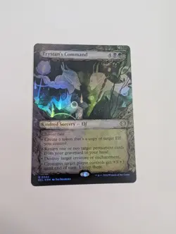 MTG - Trystan's Command (Showcase Foil) - Lorwyn Eclipsed NM/M Condition - Image 1