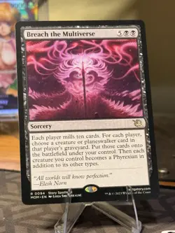 MOM BREACH THE MULTIVERSE 1x Rare Magic March of the Machine MTG NM - Image 1
