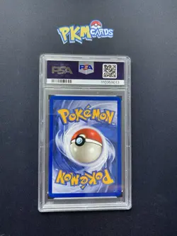 Pokemon TCG Raichu Fossil 14/62 Holo Rare PSA 8 NM-MT. - Image 2