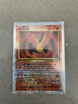2002 Moltres Reverse Holo Foil Pokemon Legendary Collection #30 ✨ - Image 1