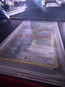 Pokemon Swablu (Shiny) SH5-12 Platinum Reverse Holo Shiny Holo Rare PSA 8 - Image 3