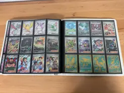 POKEMON PALDEAN FATES MASTER SET 100% COMPLETE WITH PROMOS & BINDER - Image 1
