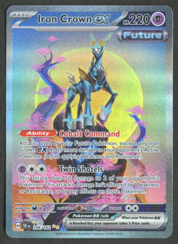 Pokemon TCG: Iron Crown ex 206/162 Temporal Forces Special Illustration Rare - Image 1