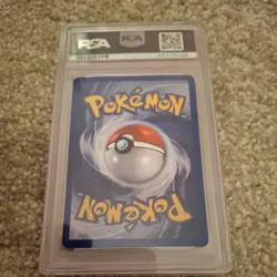 2000 Pokemon Gym Heroes Erika's Clefable Holo 3/132 PSA 8 - Image 2