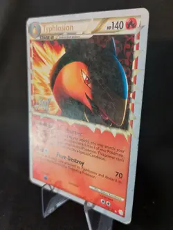 Typhlosion 110/123 - Rare Pokemon World Championship 2011 Pokemon TCG - HP - Image 4