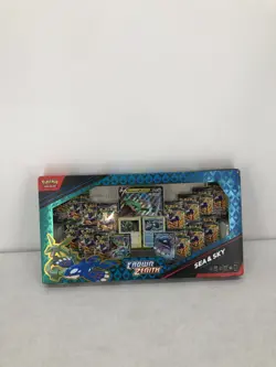 Pokemon TCG Crown Zenith Sea and Sky Premium Collection 14 Packs, NEW/box damage - Image 1