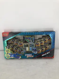 Pokemon TCG Crown Zenith Sea and Sky Premium Collection 14 Packs, NEW/box damage - Image 1