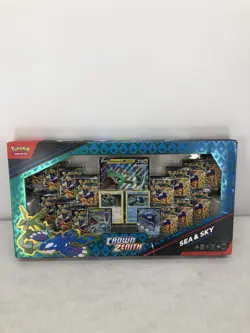 Pokemon TCG Crown Zenith Sea and Sky Premium Collection 14 Packs, NEW/box damage - Image 1