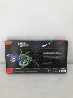 Pokemon TCG Crown Zenith Sea and Sky Premium Collection 14 Packs, NEW/box damage - Image 2