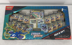 Pokemon TCG Crown Zenith Sea and Sky Premium Collection 14 Packs, NEW/box damage - Image 1