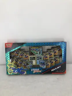 Pokemon TCG Crown Zenith Sea and Sky Premium Collection 14 Packs, NEW/box damage - Image 1