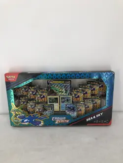 Pokemon TCG Crown Zenith Sea and Sky Premium Collection 14 Packs, NEW/box damage - Image 1