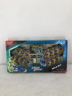 Pokemon TCG Crown Zenith Sea and Sky Premium Collection 14 Packs, NEW/box damage - Image 1