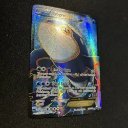 Pokemon TCG Dark Explorers Full Art Holo Ultra Rare Kyogre EX 104/108 - Image 2