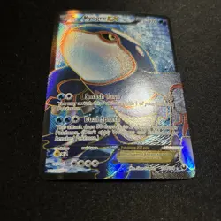 Pokemon TCG Dark Explorers Full Art Holo Ultra Rare Kyogre EX 104/108 - Image 3