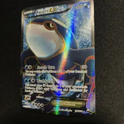 Pokemon TCG Dark Explorers Full Art Holo Ultra Rare Kyogre EX 104/108 - Image 4