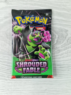 4 X Shrouded Fable Booster Packs Sealed Art Set Pokemon TCG Scarlet & Violet - Image 3