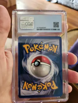 (POP 3) CGC 10 PRISTINE Brock's Rhyhorn 70/132 1st Edition Pokemon Gym Heroes - Image 3
