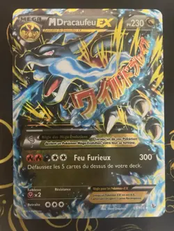 Carte Pokemon Mega Dracaufeu EX 69/106 XY Etincelle FR 2014 - Image 3