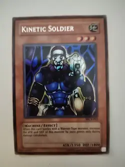 2005 Yu-Gi-Oh! Kinetic Soldier Prismatic Super Secret Rare WC4-003 - Image 1