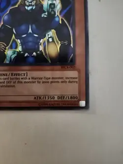 2005 Yu-Gi-Oh! Kinetic Soldier Prismatic Super Secret Rare WC4-003 - Image 2