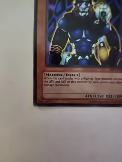2005 Yu-Gi-Oh! Kinetic Soldier Prismatic Super Secret Rare WC4-003 - Image 3