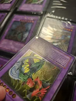 Yugioh Elemental Hero Flame Wingman TLM-EN035 Ultimate Rare 1st Edition - Image 5
