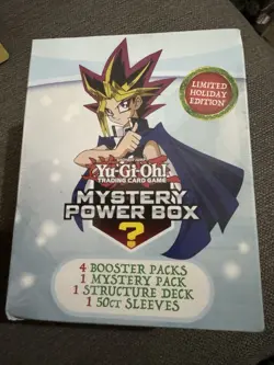 2023 Yu-Gi-Oh! Mystery Power Box Limited Holiday Edition Yugioh 5 Packs - Image 1
