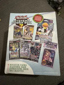 2023 Yu-Gi-Oh! Mystery Power Box Limited Holiday Edition Yugioh 5 Packs - Image 2