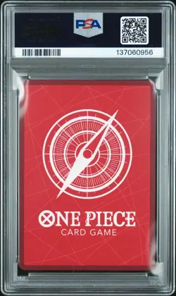 2025 ONE PIECE OP13 002 CARRYING ON HIS WILL PORTGAS D ACE LEADER ALT ART PSA 10 - Image 2
