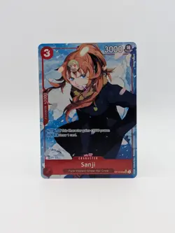 One Piece Sanji Parallel Alt Art OP10-005 SR Royal Blood Foil Near Mint - Image 1