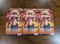 Get 3- Sealed One Piece Treasure Boosters Set Sealed English - Image 1
