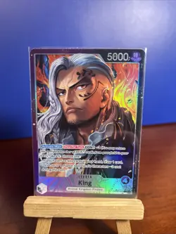King Op08-057 Leader One Piece Two Legends Alt Art Foil English - Image 3