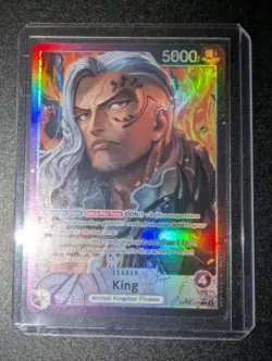 King Alt Art Leader Op08-057 - One Piece Card Game Two Legends - English - Image 1