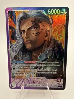King Alt Art Leader Op08-057 - One Piece Card Game Two Legends - English - Image 1