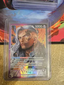 King (Alt Art) OP08-057 L Two Legends - ONE PIECE TCG English Version - Image 1
