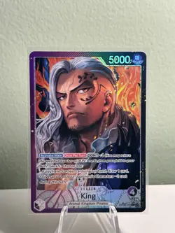 King Op08-057 Leader One Piece Two Legends Alt Art Foil English - Image 1