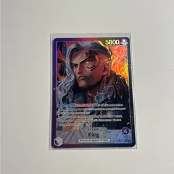 King Op08-057 Leader One Piece Two Legends Alt Art Foil English - Image 1
