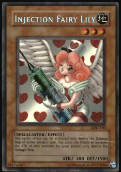 Yu-Gi-Oh! - Legacy of Darkness Injection Fairy Lily 2003 LOD-100 Unlimited - Image 1
