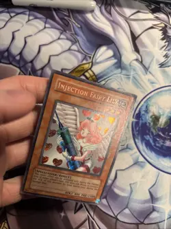 Injection Fairy Lily LOD-100 Legacy of Darkness Yu-Gi-Oh Unlimited LP (WNU) - Image 2