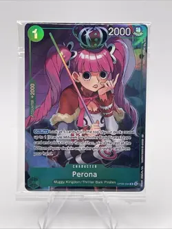 Perona (Illustration Box Vol.4) OP09-034 One Piece Promotion Cards Foil SEALED - Image 1