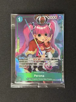 Perona (Illustration Box Vol.4) OP09-034 One Piece Promotion Cards Foil SEALED - Image 1