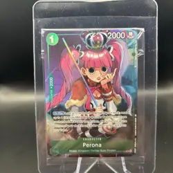 Perona (Illustration Box Vol.4) OP09-034 One Piece Promotion Cards Foil SEALED - Image 1