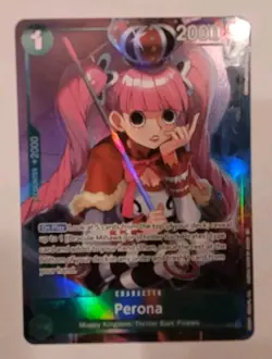 Perona (Illustration Box Vol.4) OP09-034 One Piece Promotion Cards Foil SEALED - Image 1