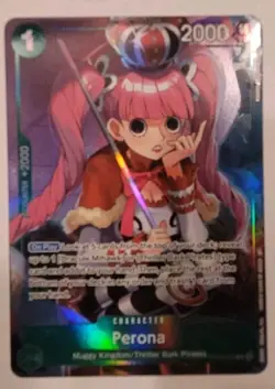 Perona (Illustration Box Vol.4) OP09-034 One Piece Promotion Cards Foil SEALED - Image 2