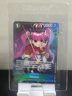 Perona (Illustration Box Vol.4) OP09-034 One Piece Promotion Cards Foil SEALED - Image 1
